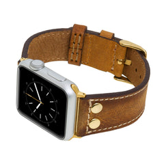Correa de cuero Como para Apple Watch