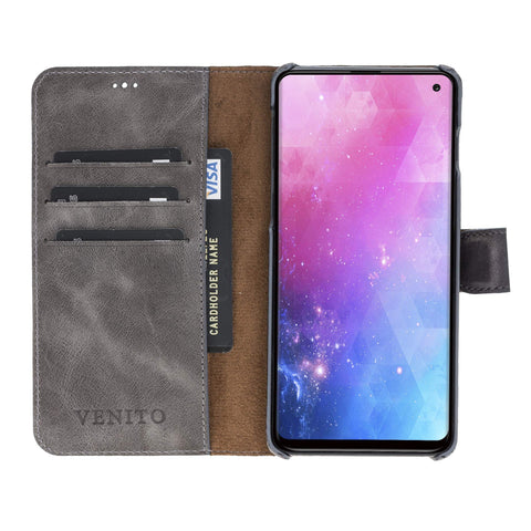 Florence RFID Blocking Leather Wallet Case for Samsung Galaxy S10