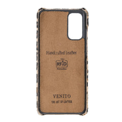 Funda tipo billetera de cuero con bloqueo RFID Florence para Samsung Galaxy S20