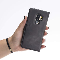 Florence RFID Blocking Leather Wallet Case for Samsung Galaxy S9 Plus