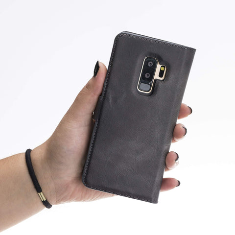 Florence RFID Blocking Leather Wallet Case for Samsung Galaxy S9 Plus