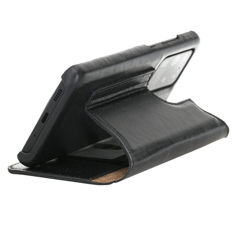 Venice RFID Blocking Leather Wallet Stand Case for Samsung Galaxy S20 Ultra