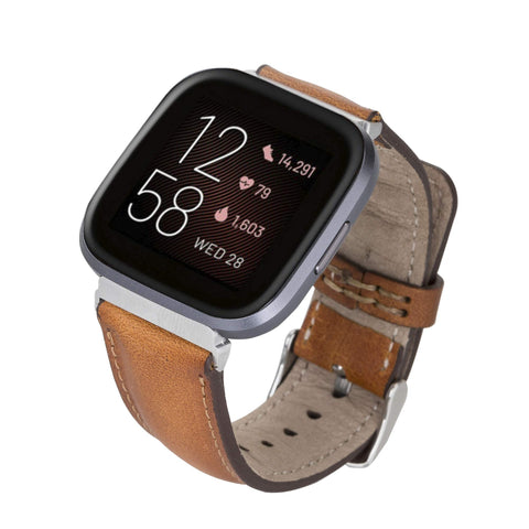 Tuscany Leather Watch Band for Fitbit Versa