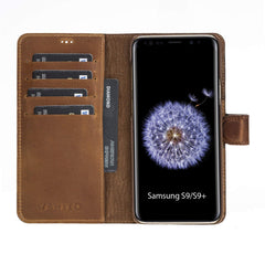 Florence RFID Blocking Leather Wallet Case for Samsung Galaxy S9 Plus