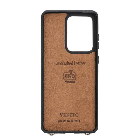 Fermo Leather Crossbody Wallet Phone Case for Galaxy S20 Ultra