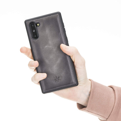 Funda de cuero Lucca Snap On para Samsung Galaxy Note 10