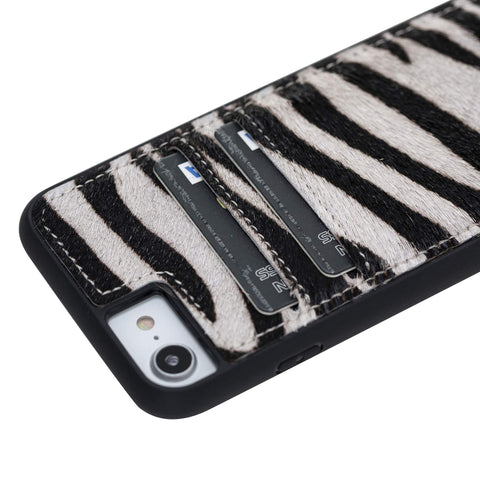 Capri Snap On Leather Wallet Case for iPhone 8