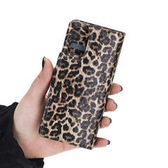 Funda tipo billetera de cuero con bloqueo RFID Florence para Samsung Galaxy S20