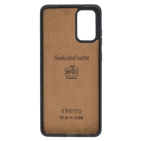 Funda tipo billetera de cuero Capri Snap On para Samsung Galaxy S20 Plus