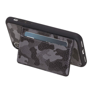 Pisa Snap On Leather Wallet Case with Stand for iPhone X
