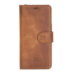 Funda tipo billetera de cuero con bloqueo RFID Florence para Samsung Galaxy S20