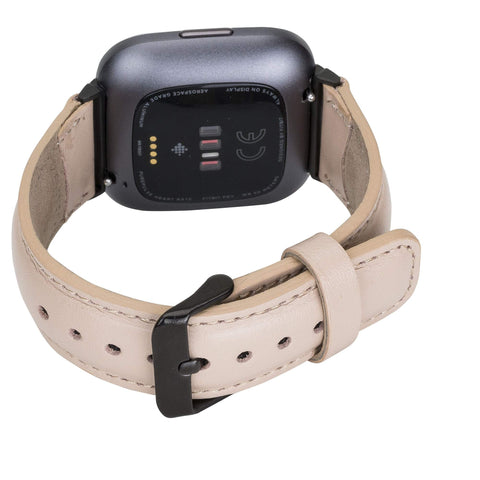 Tuscany Leather Watch Band for Fitbit Versa