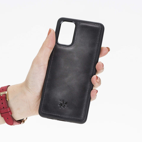 Funda de cuero Lucca Snap On para Samsung Galaxy Note 20