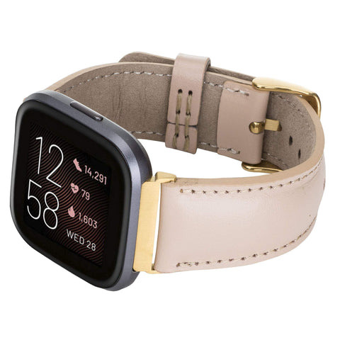 Tuscany Leather Watch Band for Fitbit Versa
