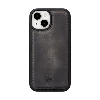 Lucca Snap On Leather Case for iPhone 15
