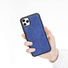 Lucca Snap On Leather Case for iPhone 11 Pro Max