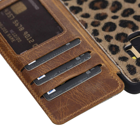 Verona RFID Blocking Leather Slim Wallet Case for Samsung Galaxy S9