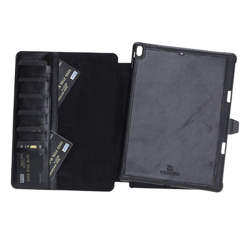 Funda tipo billetera de cuero Parma para iPad Pro de 10,5 pulgadas 2017 