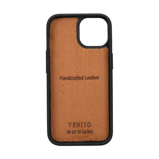 Lucca Snap On Leather Case for iPhone 15