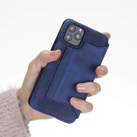 Estuche tipo billetera de cuero con bloqueo RFID Venice para iPhone 11 Pro