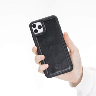 Lucca Snap On Leather Case for iPhone 11 Pro Max
