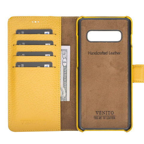 Florence RFID Blocking Leather Wallet Case for Samsung Galaxy S10 Plus