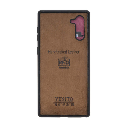 Verona RFID Blocking Leather Slim Wallet Case for Samsung Galaxy Note 10