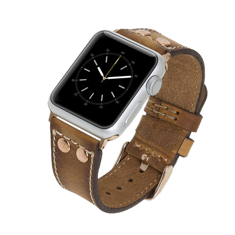 Como Leather Band Strap for Apple Watch