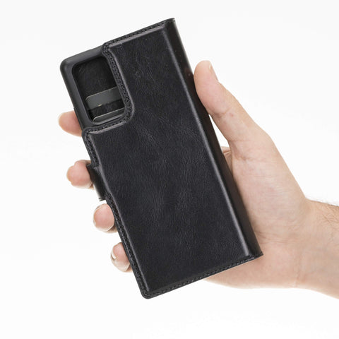 Florence RFID Blocking Leather Wallet Case for Samsung Galaxy Note 20
