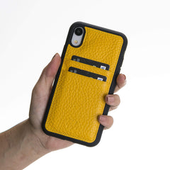 Capri Snap On Leather Wallet Case for iPhone XR