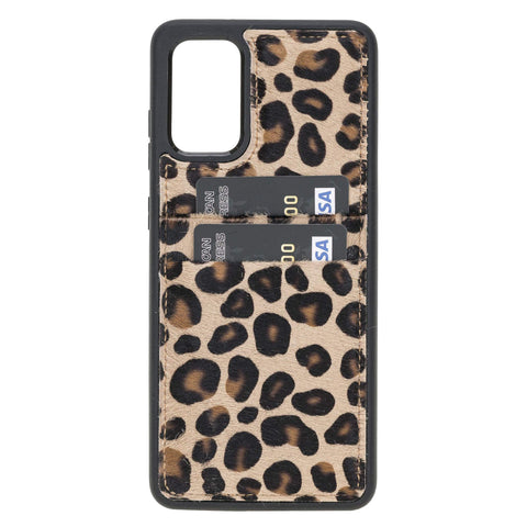 Funda tipo billetera de cuero Capri Snap On para Samsung Galaxy S20 Plus