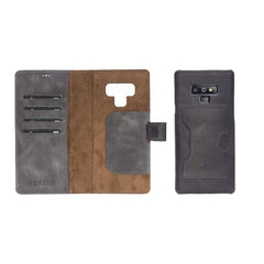 Funda tipo billetera de cuero con bloqueo RFID Florence para Samsung Galaxy Note 9