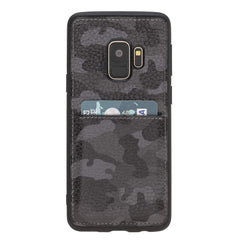 Funda tipo billetera de cuero Cosa Snap On para Samsung Galaxy S9