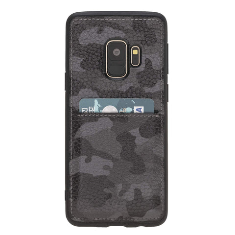 Cosa Snap On Leather Wallet Case for Samsung Galaxy S9