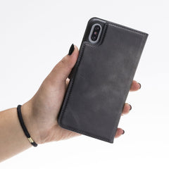 Florence RFID Blocking Leather Wallet Case for iPhone XS Max