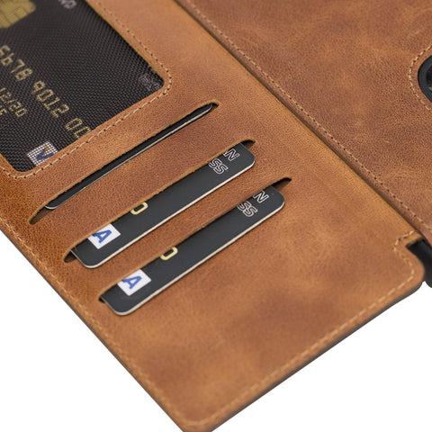 Verona RFID Blocking Leather Slim Wallet Case for Samsung Galaxy S20 Plus