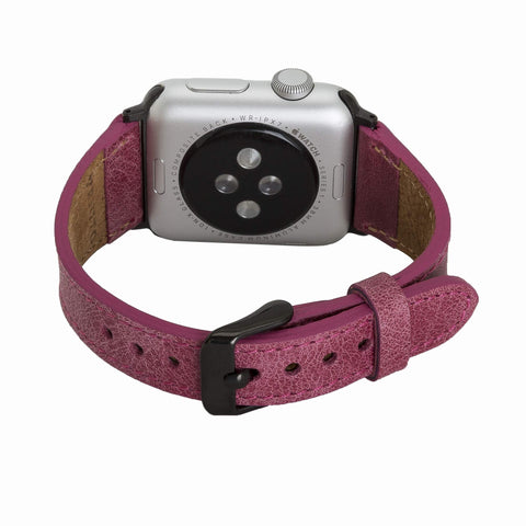 Correa delgada de cuero Messina para Apple Watch