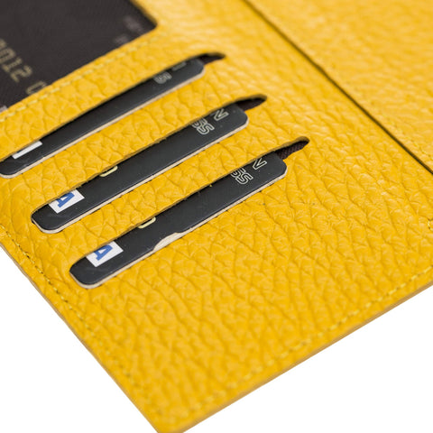 Verona Funda tipo billetera delgada de cuero con bloqueo RFID para Samsung Galaxy Note 10 Plus