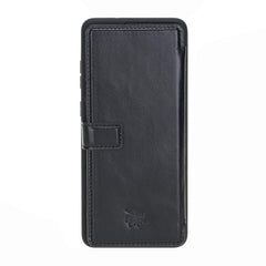 Verona Funda tipo billetera delgada de cuero con bloqueo RFID para Samsung Galaxy S20 Plus