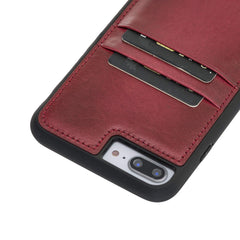 Capri Snap On Leather Wallet Case for iPhone 8 Plus