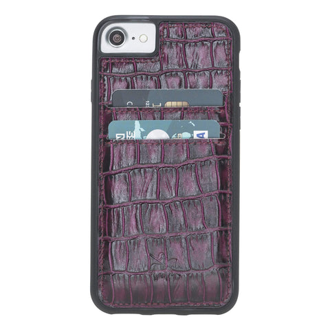 Capri Snap On Leather Wallet Case for iPhone 8