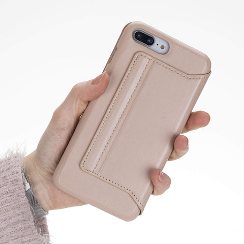 Venice RFID Blocking Leather Wallet Stand Case for iPhone 7 Plus