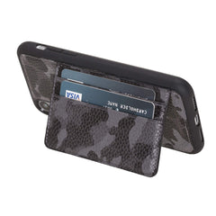 Pisa Snap On Leather Wallet Case with Stand for iPhone XR