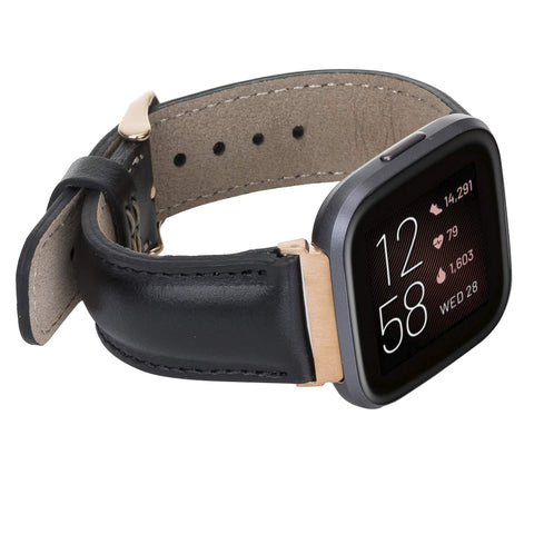 Tuscany Leather Watch Band for Fitbit Versa