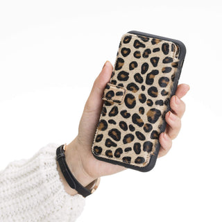 Verona Funda tipo billetera delgada de cuero con bloqueo RFID para iPhone 11 Pro