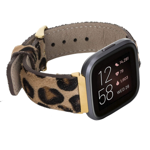 Tuscany Leather Watch Band for Fitbit Versa