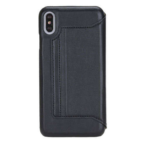 Venice RFID Blocking Leather Wallet Stand Case for iPhone XS Max