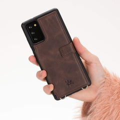 Fermo Leather Crossbody Wallet Phone Case for Galaxy Note 20