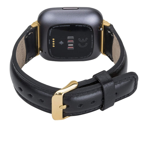 Tuscany Leather Watch Band for Fitbit Versa