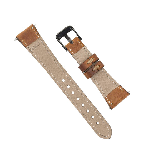 Messina Leather Slim Band Strap for Galaxy Active 2